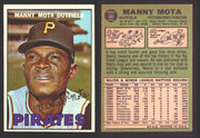 1967 Topps Baseball Trading Card You Pick Singles #1-#99 VG/EX #	66 Manny Mota - Pittsburgh Pirates  - TvMovieCards.com