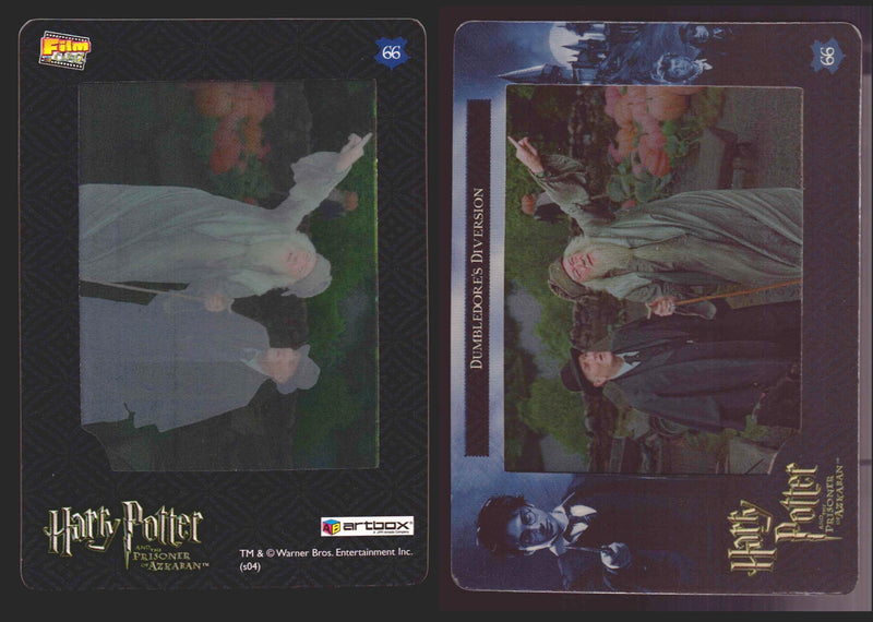 Harry Potter Prisoner of Azkaban Filmcardz 1-72 You Pick Single Cards Artbox 200