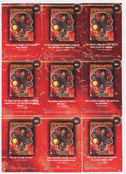 Smallville Season Two Day Is Coming Foil Puzzle Chase Card Set DC1-DC9 Inkworks   - TvMovieCards.com