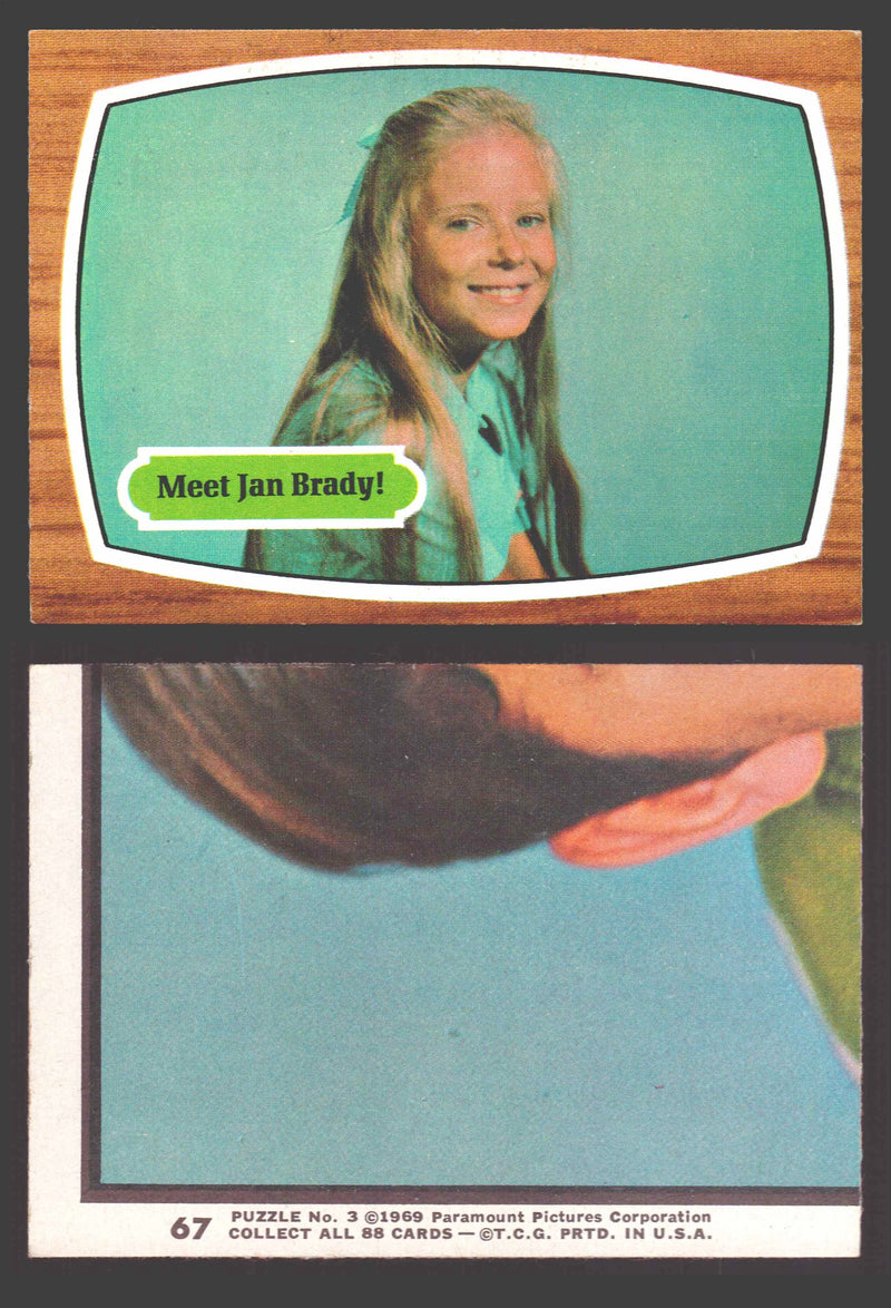 1971 The Brady Bunch Topps Vintage Trading Card You Pick Singles #1-#88