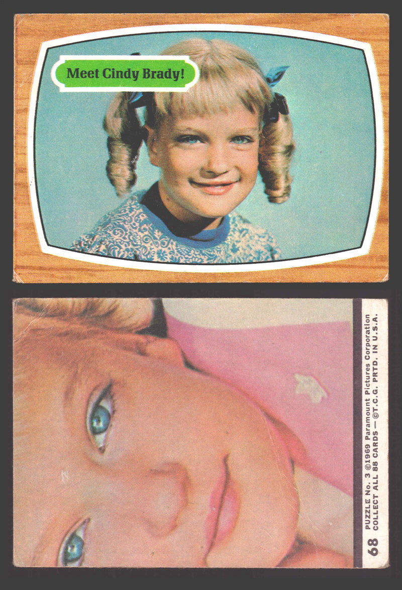 1971 The Brady Bunch Topps Vintage Trading Card You Pick Singles #1-#88