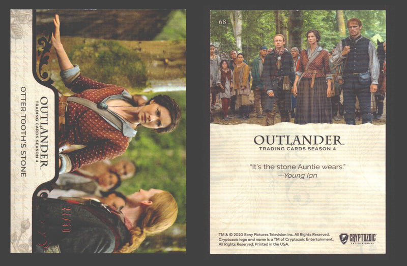 2020 Outlander Season 4 Red Foil Parallel Base Card You Pick Singles XX/50