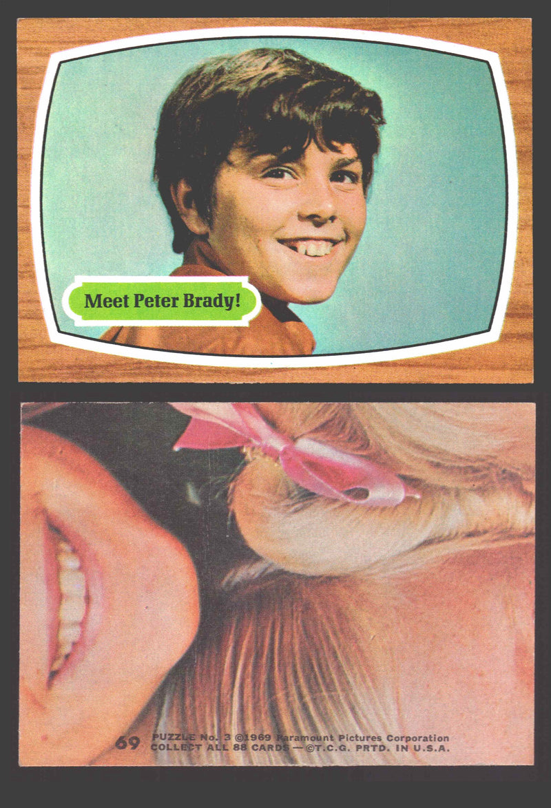 1971 The Brady Bunch Topps Vintage Trading Card You Pick Singles #1-#88