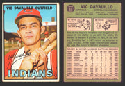 1967 Topps Baseball Trading Card You Pick Singles #1-#99 VG/EX #	69 Vic Davalillo - Cleveland Indians  - TvMovieCards.com