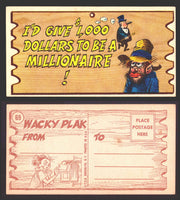 Wacky Plaks 1959 Topps Vintage Trading Cards You Pick Singles #1-88 #	 69   I'd give $1000 to be a millionaire  - TvMovieCards.com