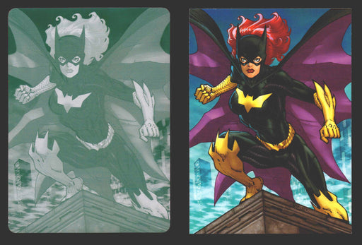 2012 DC Comics The New 52 Base Card Printing Plate 1/1 #6 Batgirl Cyan   - TvMovieCards.com