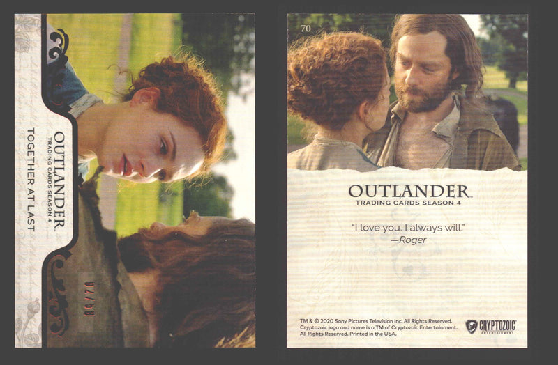 2020 Outlander Season 4 Red Foil Parallel Base Card You Pick Singles XX/50