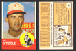 1963 Topps Baseball Trading Card You Pick Singles #1-#99 VG/EX #	70 Jim O'Toole - Cincinnati Reds  - TvMovieCards.com