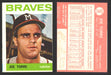 1964 Topps Baseball Trading Card You Pick Singles #1-#99 VG/EX #	70 Joe Torre - Milwaukee Braves  - TvMovieCards.com