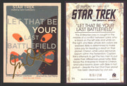 Star Trek Portfolio Prints Juan Ortiz Gold Parallel Trading Cards You Pick 1-80 #	   71   Let That Be Your Last Battlefield  - TvMovieCards.com
