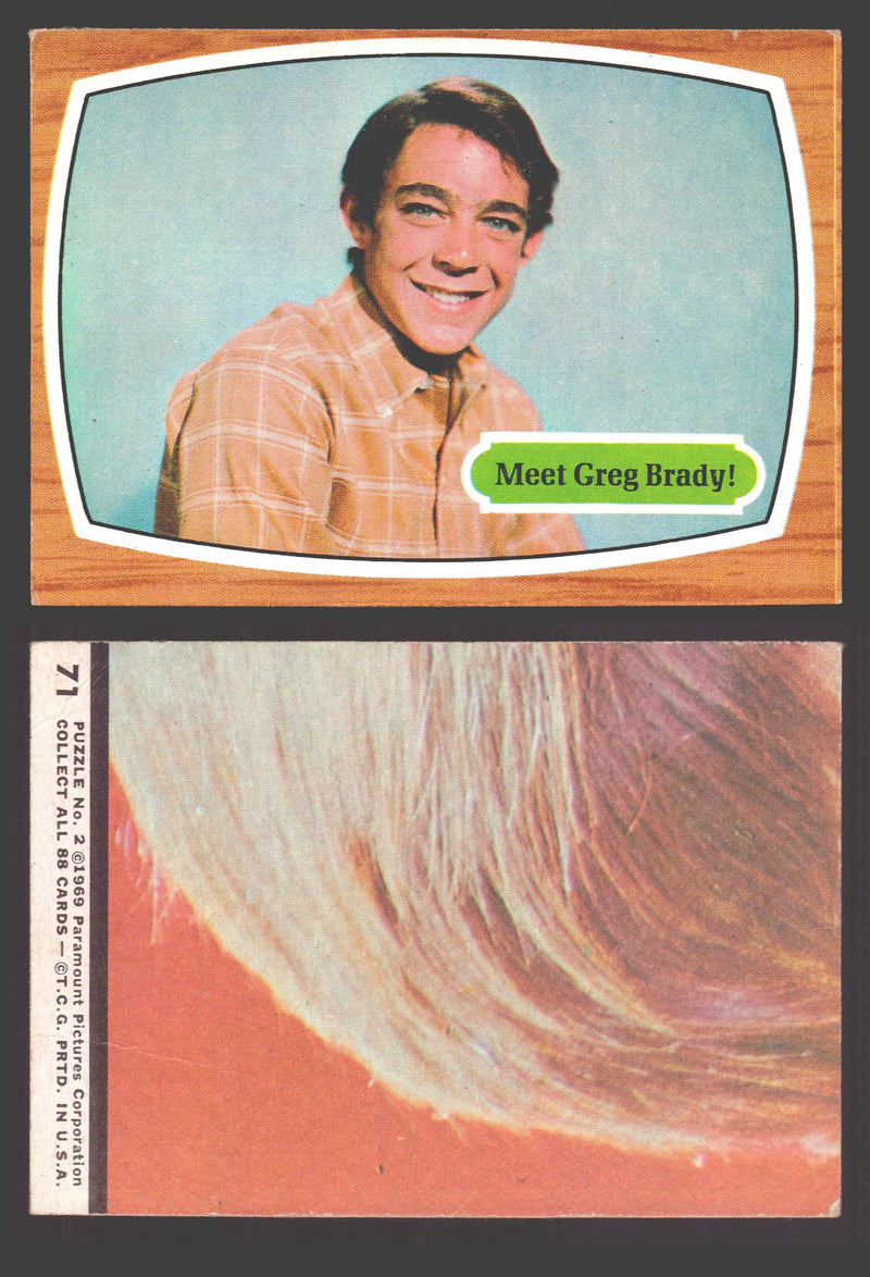 1971 The Brady Bunch Topps Vintage Trading Card You Pick Singles #1-#88