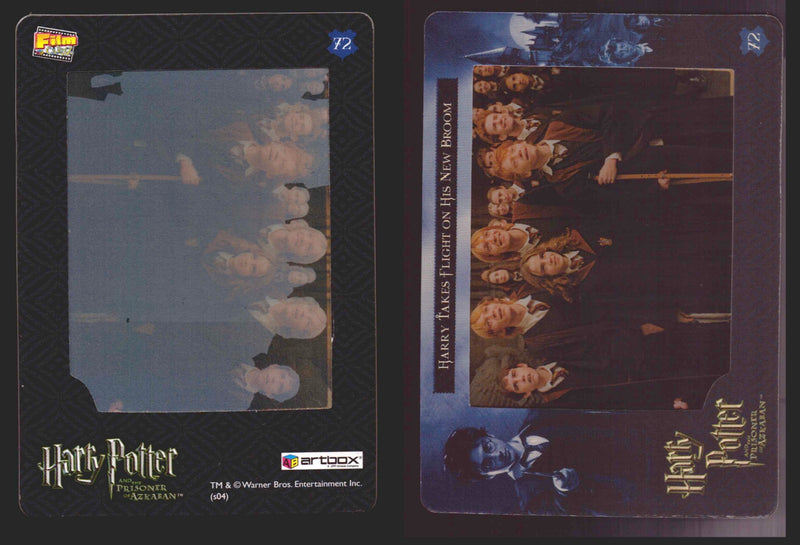 Harry Potter Prisoner of Azkaban Filmcardz 1-72 You Pick Single Cards Artbox 200