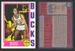 1974-75 Topps Basketball Trading Card You Pick Singles #1-#99 VG/EX #	73 Mickey Davis - Milwaukee Bucks  - TvMovieCards.com