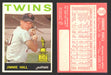 1964 Topps Baseball Trading Card You Pick Singles #1-#99 VG/EX #	73 Jimmie Hall - Minnesota Twins RC  - TvMovieCards.com