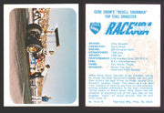 Race USA AHRA Drag Champs 1973 Fleer Vintage Trading Cards You Pick Singles 74 of 74   Gene Snow Revell Snowman  - TvMovieCards.com