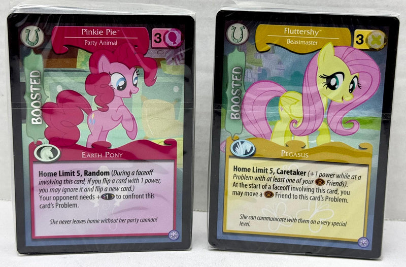 My Little Pony Premiere Pinkie Pie Fluttershy Theme Deck MLP Enterplay Hasbro   - TvMovieCards.com