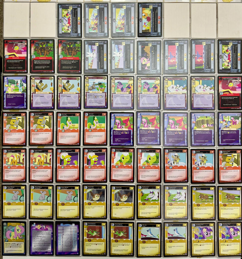 My Little Pony Premiere Pinkie Pie Fluttershy Theme Deck MLP Enterplay Hasbro   - TvMovieCards.com