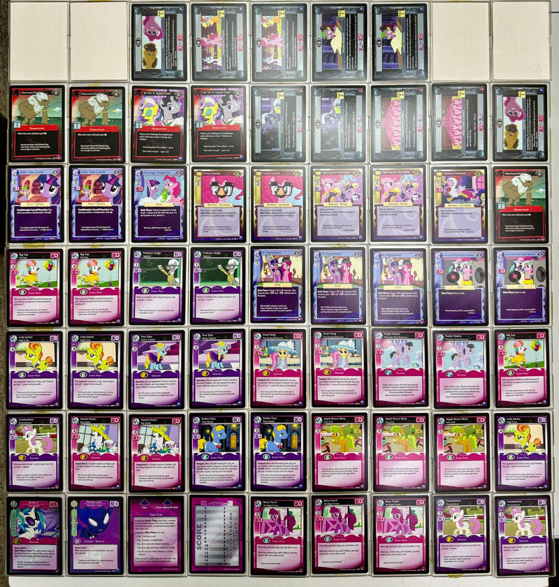 My Little Pony DJ Pon-3 / Maud Pie Rock & Rave Theme Deck MLP Enterplay Hasbro   - TvMovieCards.com