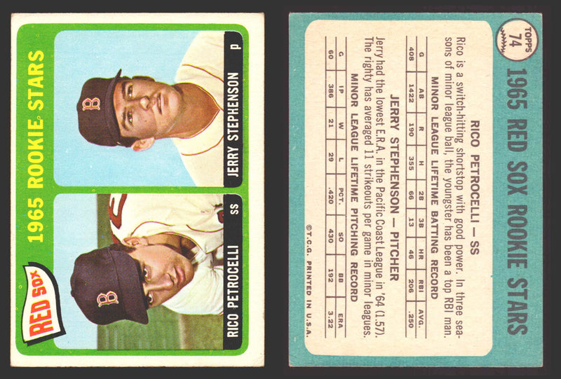 1965 Topps Baseball Trading Card You Pick Singles #1-#99 VG/EX   - TvMovieCards.com