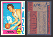 1974-75 Topps Basketball Trading Card You Pick Singles #1-#99 VG/EX #	74 Dennis Awtrey - New Orleans Jazz  - TvMovieCards.com