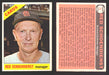 1966 Topps Baseball Trading Card You Pick Singles #1-#99 VG/EX #	76 Red Schoendienst - St. Louis Cardinals  - TvMovieCards.com