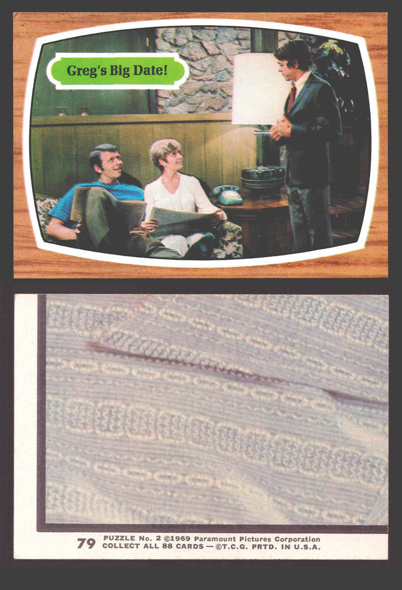 1971 The Brady Bunch Topps Vintage Trading Card You Pick Singles #1-#88