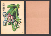 1965 Ugly Stickers Topps Trading Card You Pick Singles #1-44 with Variants 7 Henry - TvMovieCards.com