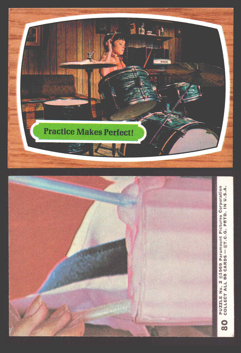 1971 The Brady Bunch Topps Vintage Trading Card You Pick Singles #1-#88