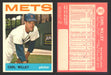 1964 Topps Baseball Trading Card You Pick Singles #1-#99 VG/EX #	84 Carl Willey - New York Mets  - TvMovieCards.com
