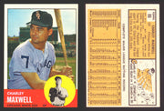 1963 Topps Baseball Trading Card You Pick Singles #1-#99 VG/EX #	86 Charlie Maxwell - Chicago White Sox  - TvMovieCards.com