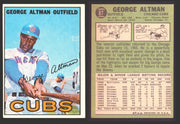 1967 Topps Baseball Trading Card You Pick Singles #1-#99 VG/EX #	87 George Altman - Chicago Cubs  - TvMovieCards.com