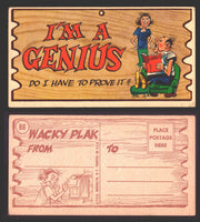 Wacky Plaks 1959 Topps Vintage Trading Cards You Pick Singles #1-88 #	 88   I'm a genius - Do I have to prove it?  - TvMovieCards.com