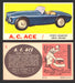 1961 Topps Sports Cars (White Back) Vintage Trading Cards #1-#66 You Pick Singles #8   A. C. Ace  - TvMovieCards.com