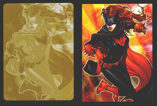 2012 DC Comics The New 52 Base Card Printing Plate 1/1 #8 Batwoman Yellow   - TvMovieCards.com