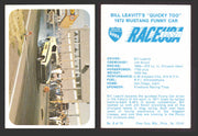Race USA AHRA Drag Champs 1973 Fleer Vintage Trading Cards You Pick Singles 8 of 74    Bill Leavitt's "Quicky Too"  - TvMovieCards.com