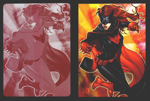 2012 DC Comics The New 52 Base Card Printing Plate 1/1 #8 Batwoman Magenta   - TvMovieCards.com