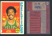1974-75 Topps Basketball Trading Card You Pick Singles #1-#99 VG/EX #	9 Paul Silas - Boston Celtics  - TvMovieCards.com