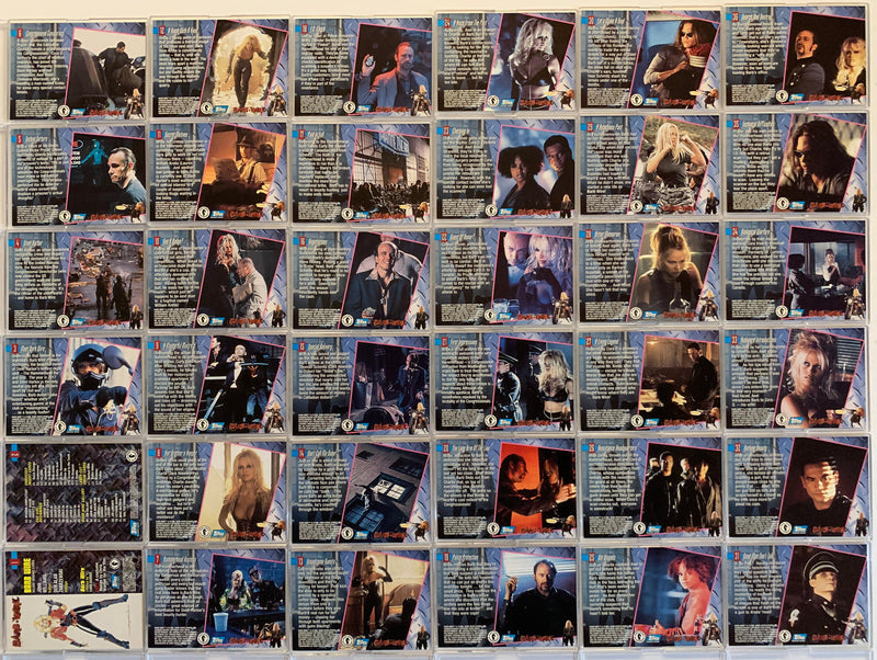 Barb Wire Movie Pamela Anderson Base Card Set 90 Cards Topps 1996   - TvMovieCards.com