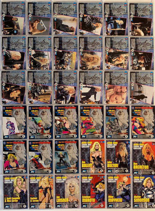 Barb Wire Movie Pamela Anderson Base Card Set 90 Cards Topps 1996   - TvMovieCards.com