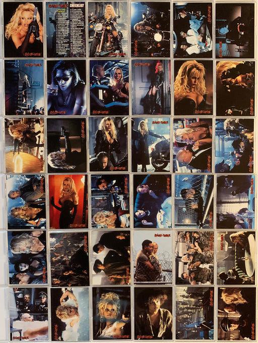 Barb Wire Movie Pamela Anderson Base Card Set 90 Cards Topps 1996   - TvMovieCards.com