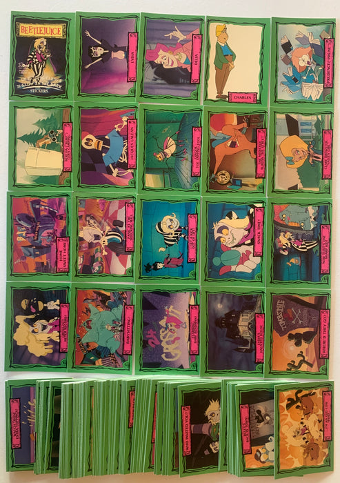 1990 Beetlejuice Animated TV Show Base Card Set (100) Dart Flip cards - TvMovieCards.com
