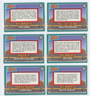 Speed Racer Chrome Chase Card Set  C1 - C6  6 Cards Prime Time 1993   - TvMovieCards.com