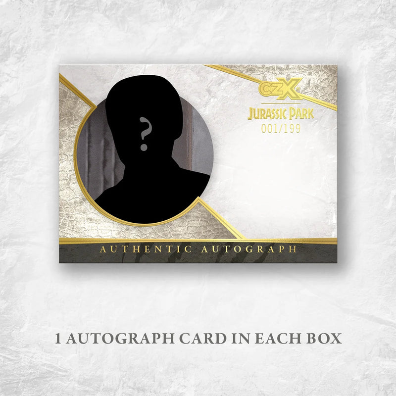 2026 Cryptozoic CZX Jurassic Park Factory Sealed Hobby Box 1 Autograph & Sketch - TvMovieCards.com