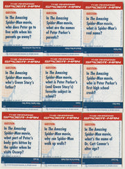 2012 Amazing Spider-Man Carl's Jr Cool Kids 9 Card Set Trivia Promo Set NM Rare - TvMovieCards.com