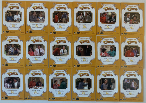 Cheers TV Show Seasons 1-4 Premiere Memorable Duos Chase Card Set MD1-MD18 - TvMovieCards.com