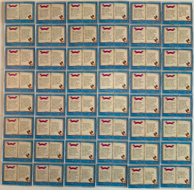 Cinderella Disney Movie Base Card Set 90 Cards + 21 Extra Skybox 1995   - TvMovieCards.com