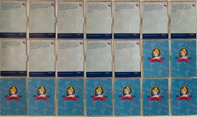 Cinderella Disney Movie Base Card Set 90 Cards + 21 Extra Skybox 1995   - TvMovieCards.com