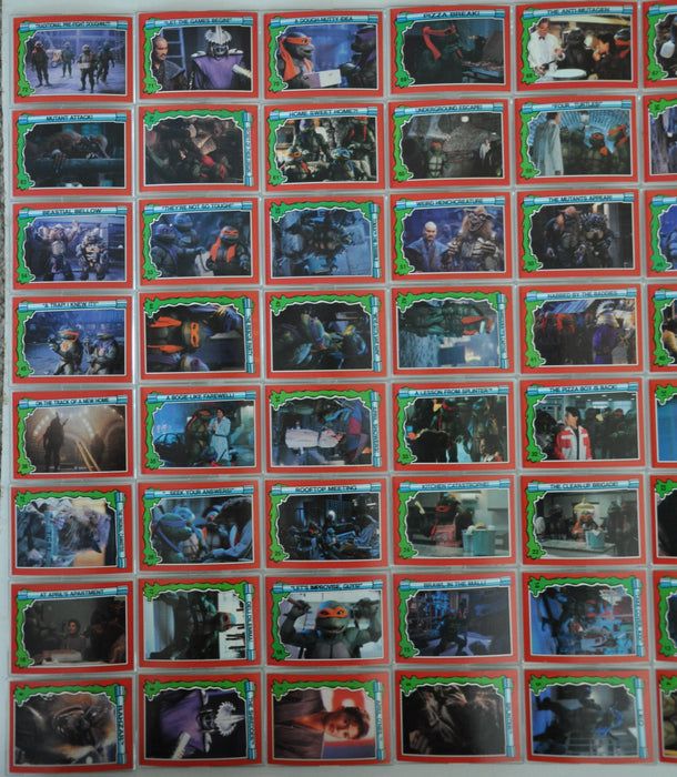 Teenage Mutant Ninja Turtles II The Secret of the Ooze Movie Card Set & Stickers Topps   - TvMovieCards.com