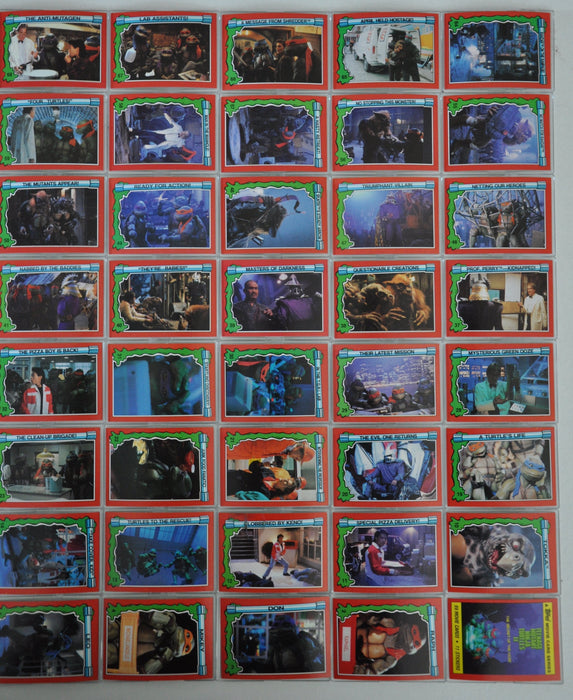 Teenage Mutant Ninja Turtles II The Secret of the Ooze Movie Card Set & Stickers Topps   - TvMovieCards.com