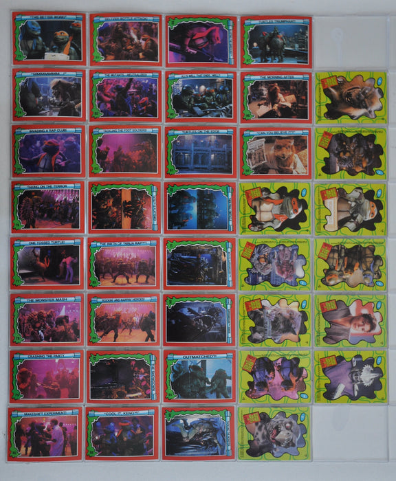 Teenage Mutant Ninja Turtles II The Secret of the Ooze Movie Card Set & Stickers Topps   - TvMovieCards.com